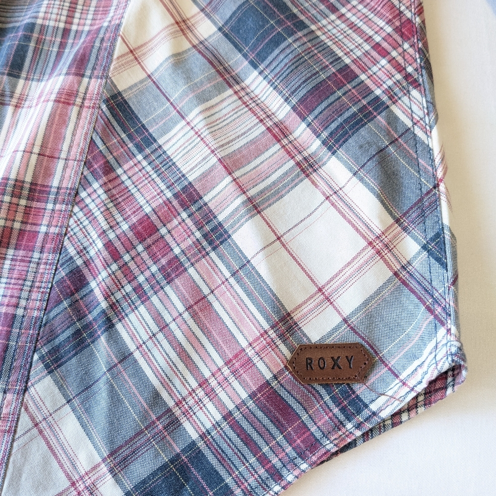 Roxy Long Sleeve Flannel Button Down - image 2